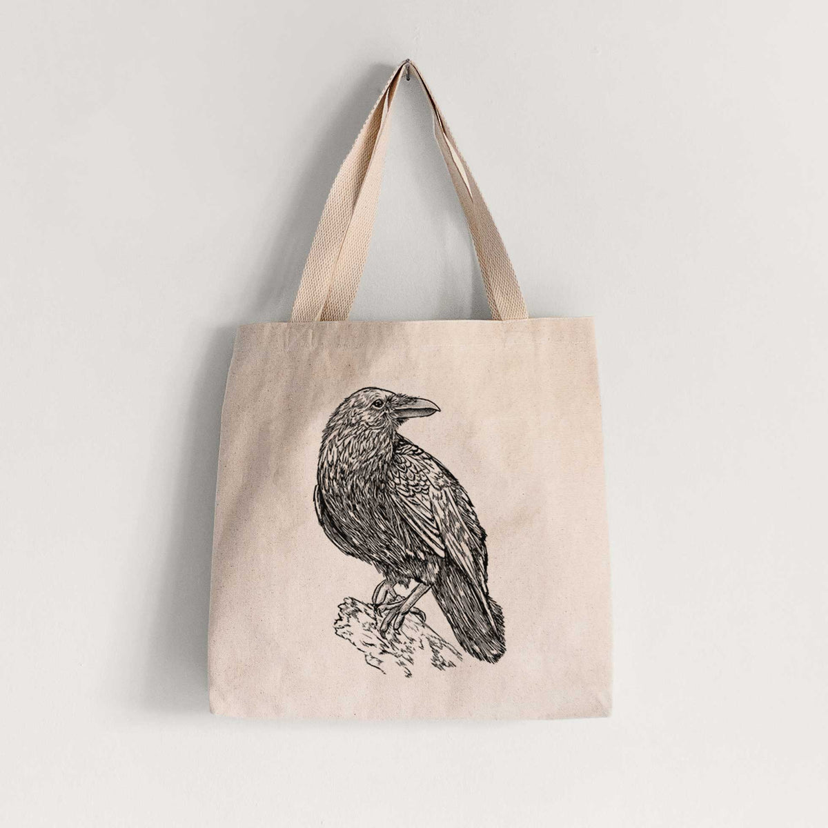 Corvus corax - Common Raven - Tote Bag