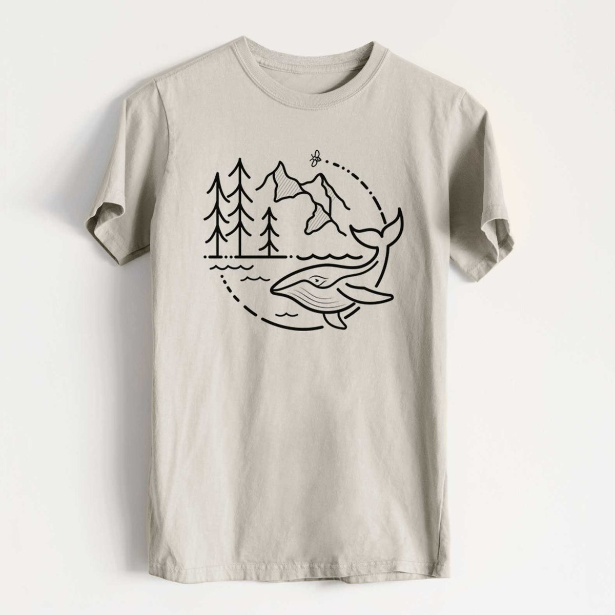 It&#39;s All Connected - Heavyweight Men&#39;s 100% Organic Cotton Tee