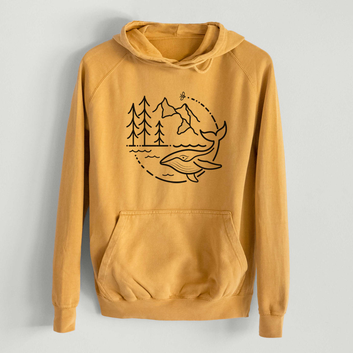 It&#39;s All Connected  - Mid-Weight Unisex Vintage 100% Cotton Hoodie