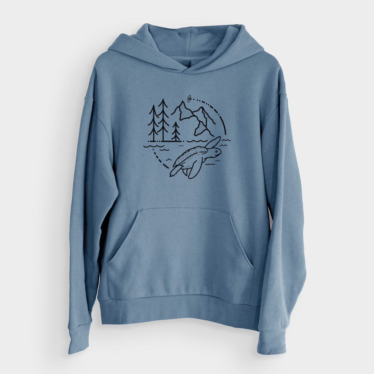 It&#39;s All Connected - Kemps Ridley Turtle  - Bodega Midweight Hoodie