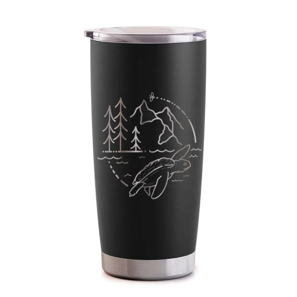 It&#39;s All Connected - Kemps Ridley Turtle - 20oz Polar Insulated Tumbler