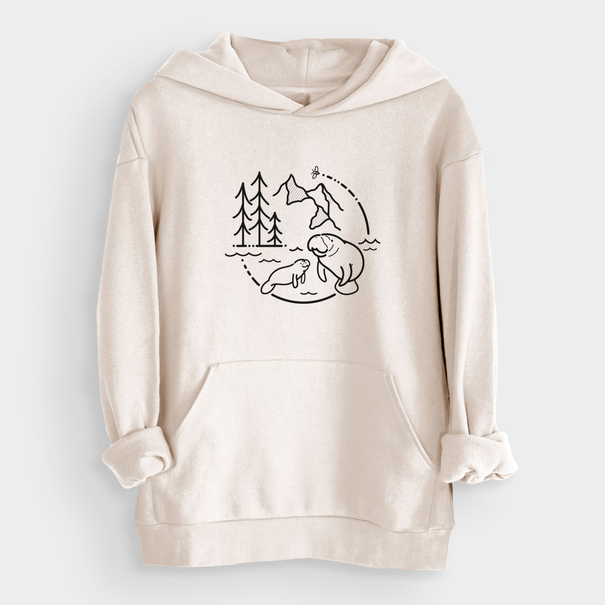 It&#39;s All Connected - Manatee  - Bodega Midweight Hoodie
