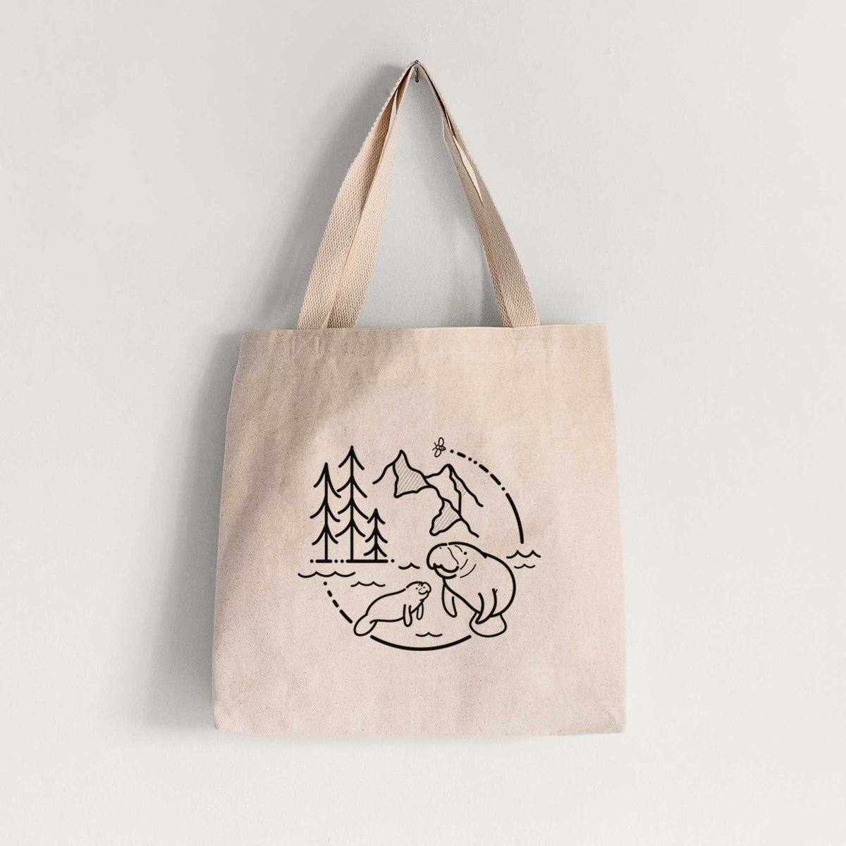 It&#39;s All Connected - Manatee - Tote Bag