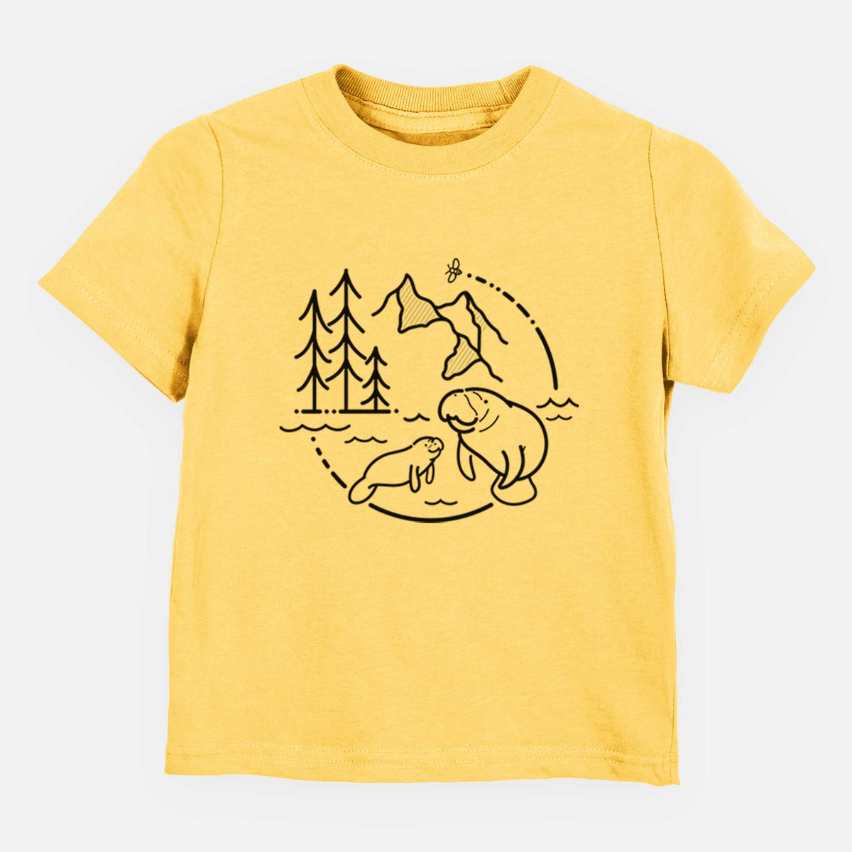 It&#39;s All Connected - Manatee - Kids Shirt