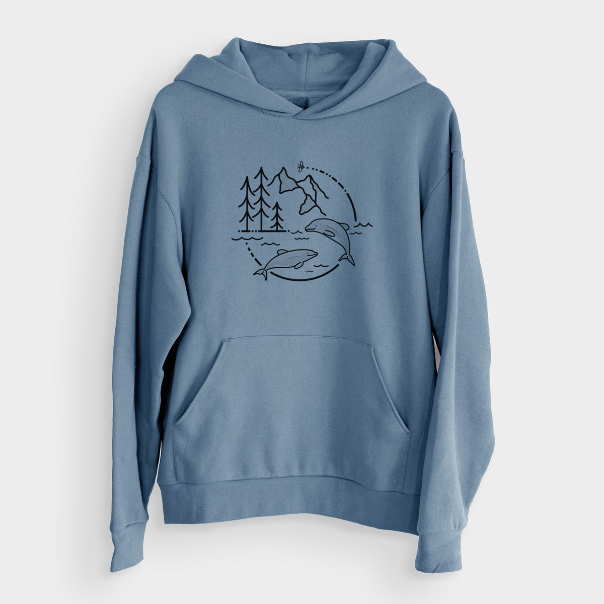 It&#39;s All Connected - Maui Dolphins  - Bodega Midweight Hoodie