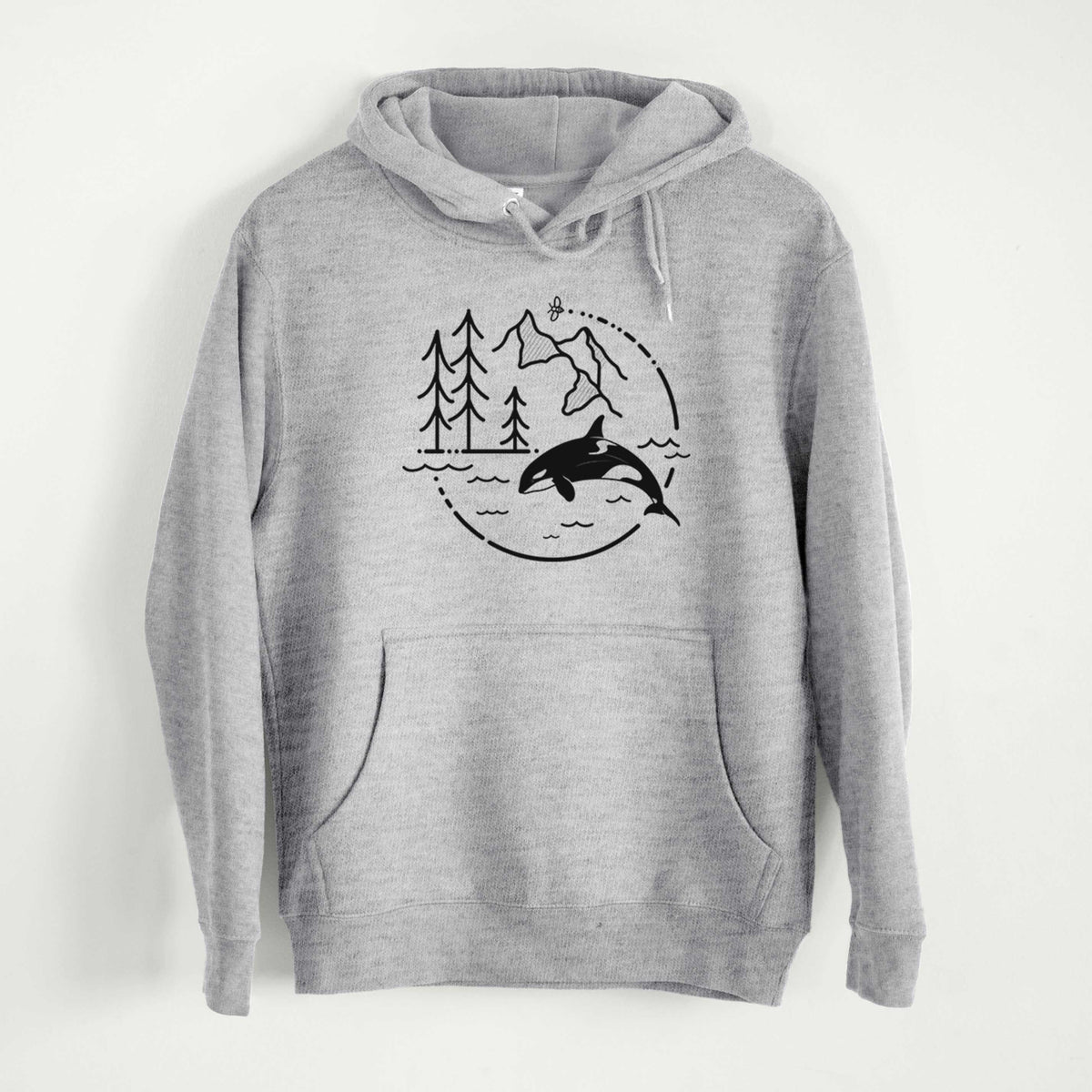 It&#39;s All Connected - Orca  - Mid-Weight Unisex Premium Blend Hoodie
