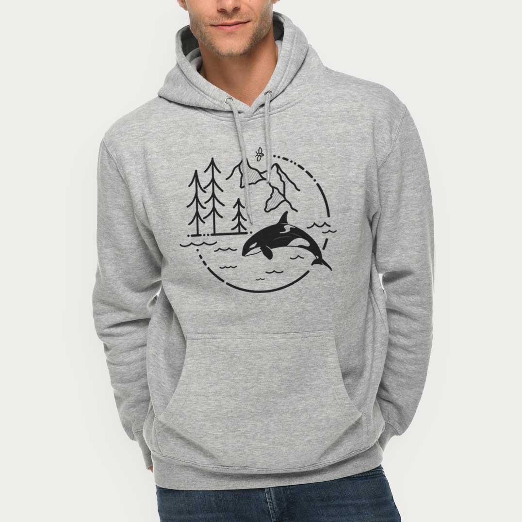 It&#39;s All Connected - Orca  - Mid-Weight Unisex Premium Blend Hoodie