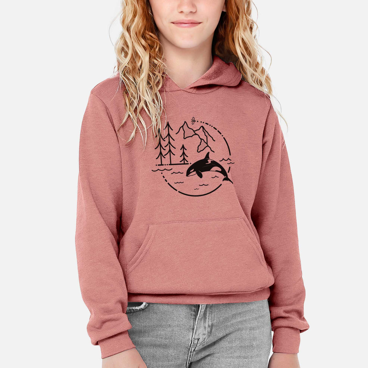 It&#39;s All Connected - Orca - Youth Hoodie Sweatshirt