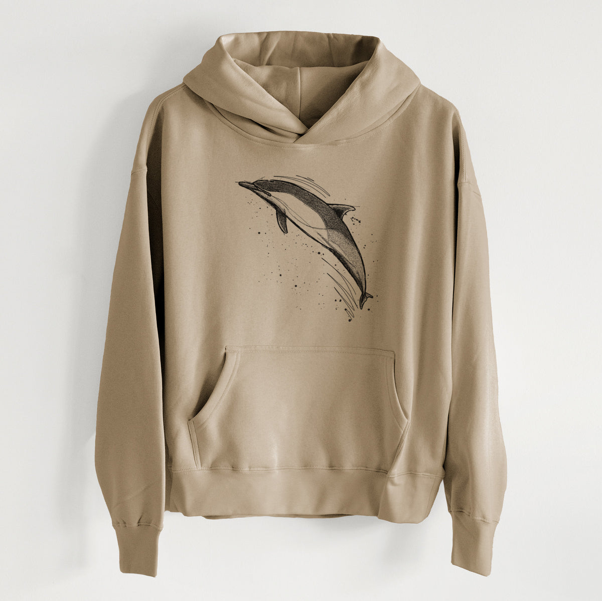 Short-Beaked Common Dolphin - Delphinus delphis - Women&#39;s Heavyweight Relaxed Hoodie