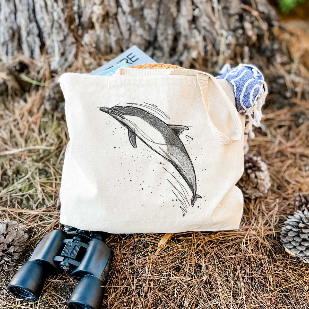 Short-Beaked Common Dolphin - Delphinus delphis - Tote Bag