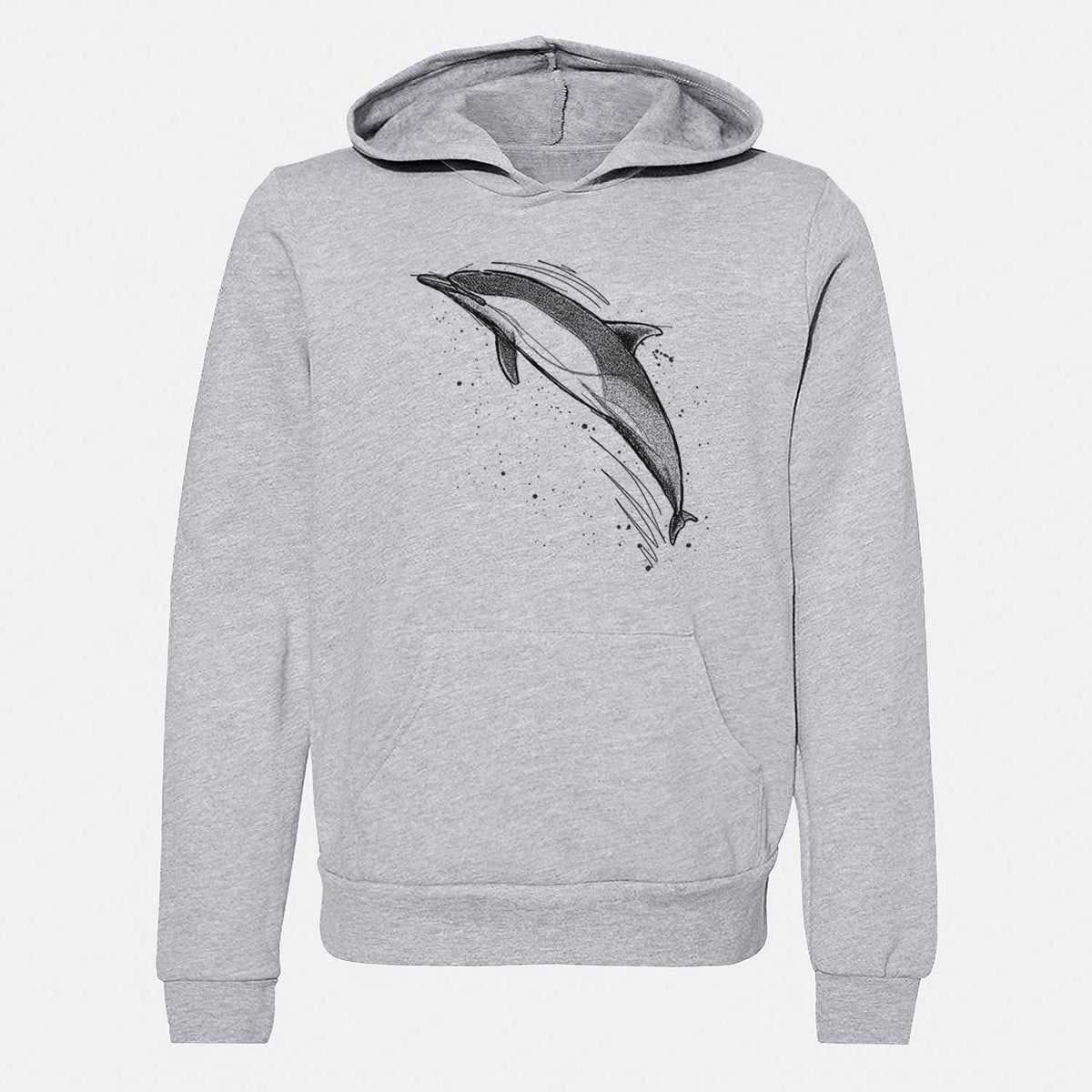 Short-Beaked Common Dolphin - Delphinus delphis - Youth Hoodie Sweatshirt