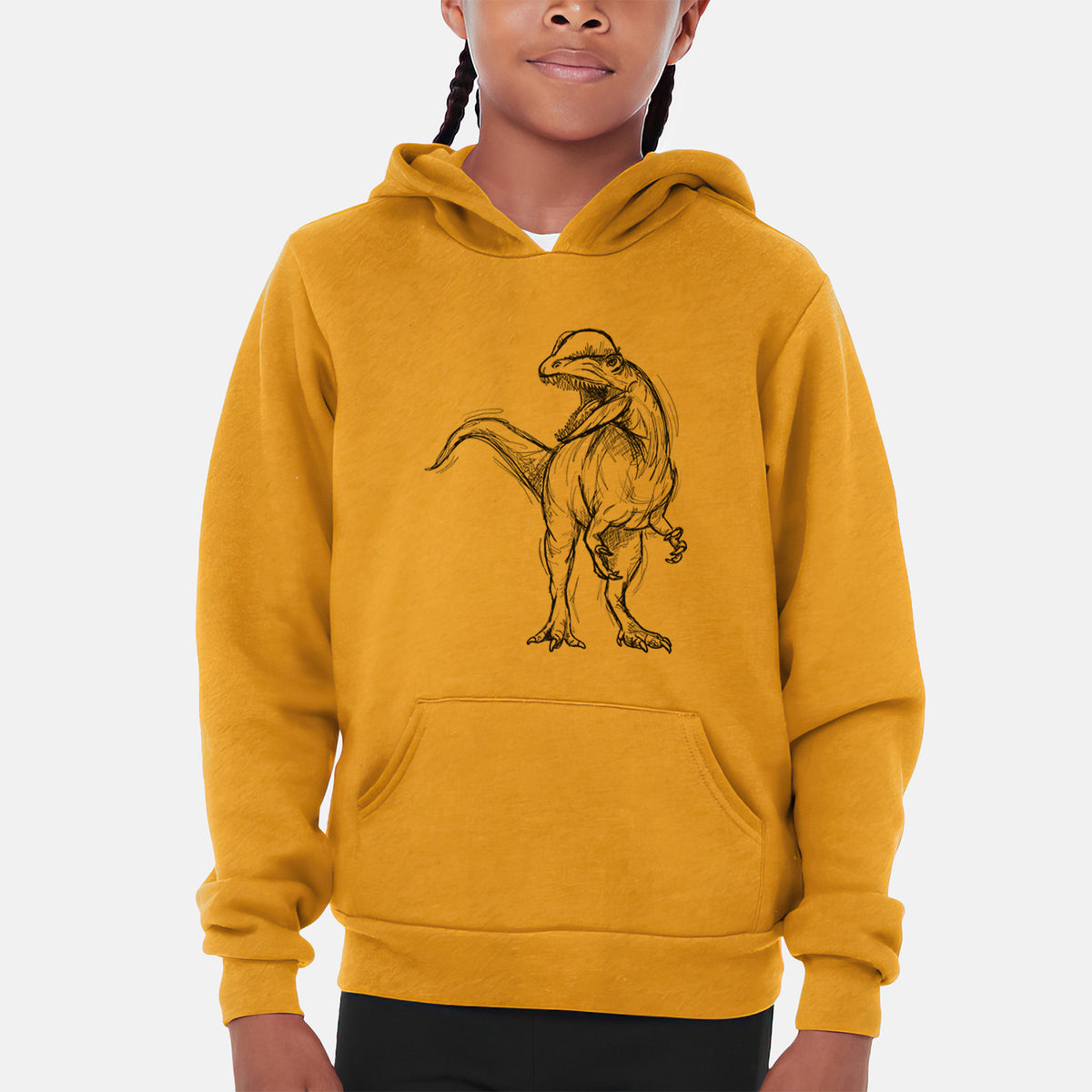 Dilophosaurus Wetherilli - Youth Hoodie Sweatshirt