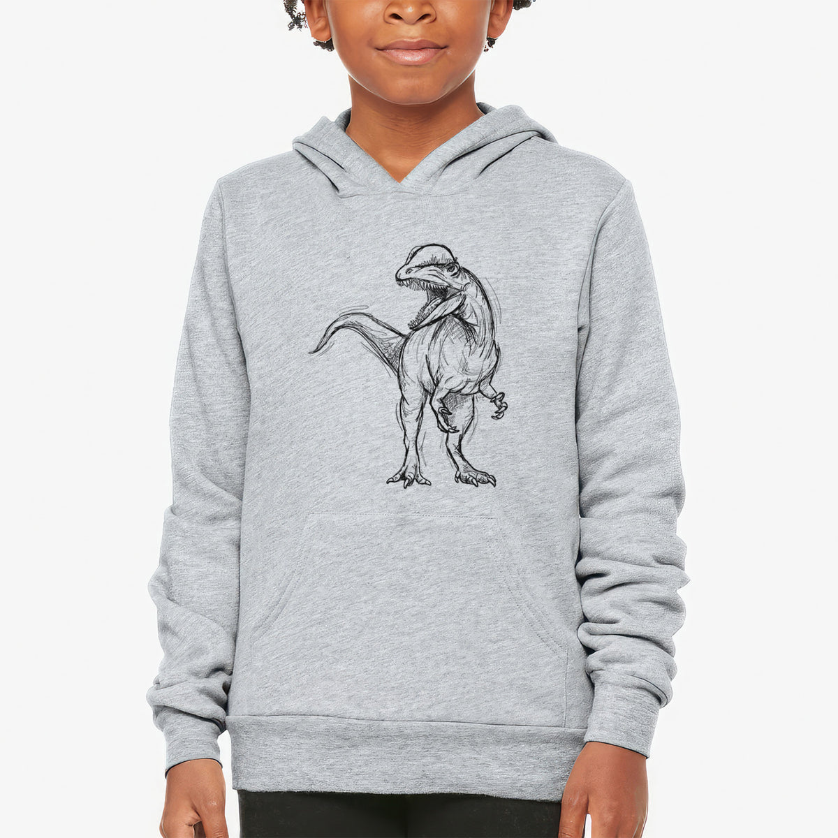 Dilophosaurus Wetherilli - Youth Hoodie Sweatshirt