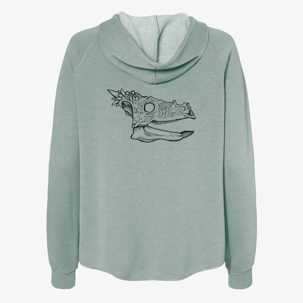Dracorex Skull - Women&#39;s Cali Wave Zip-Up Sweatshirt