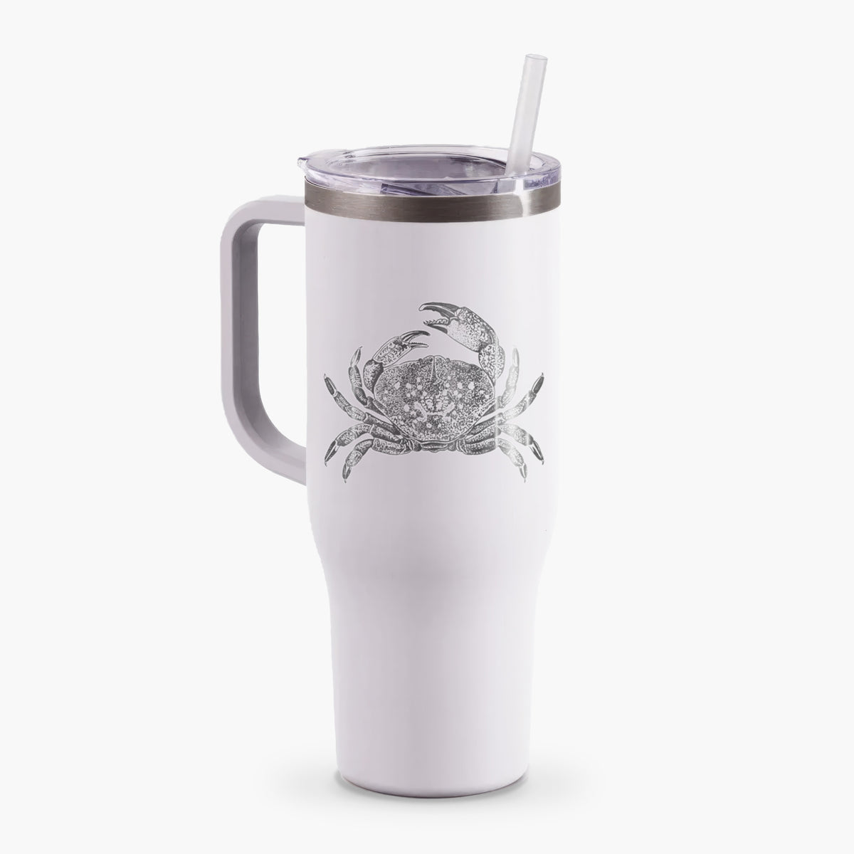 Dungeness Crab - 40oz Tumbler with Handle