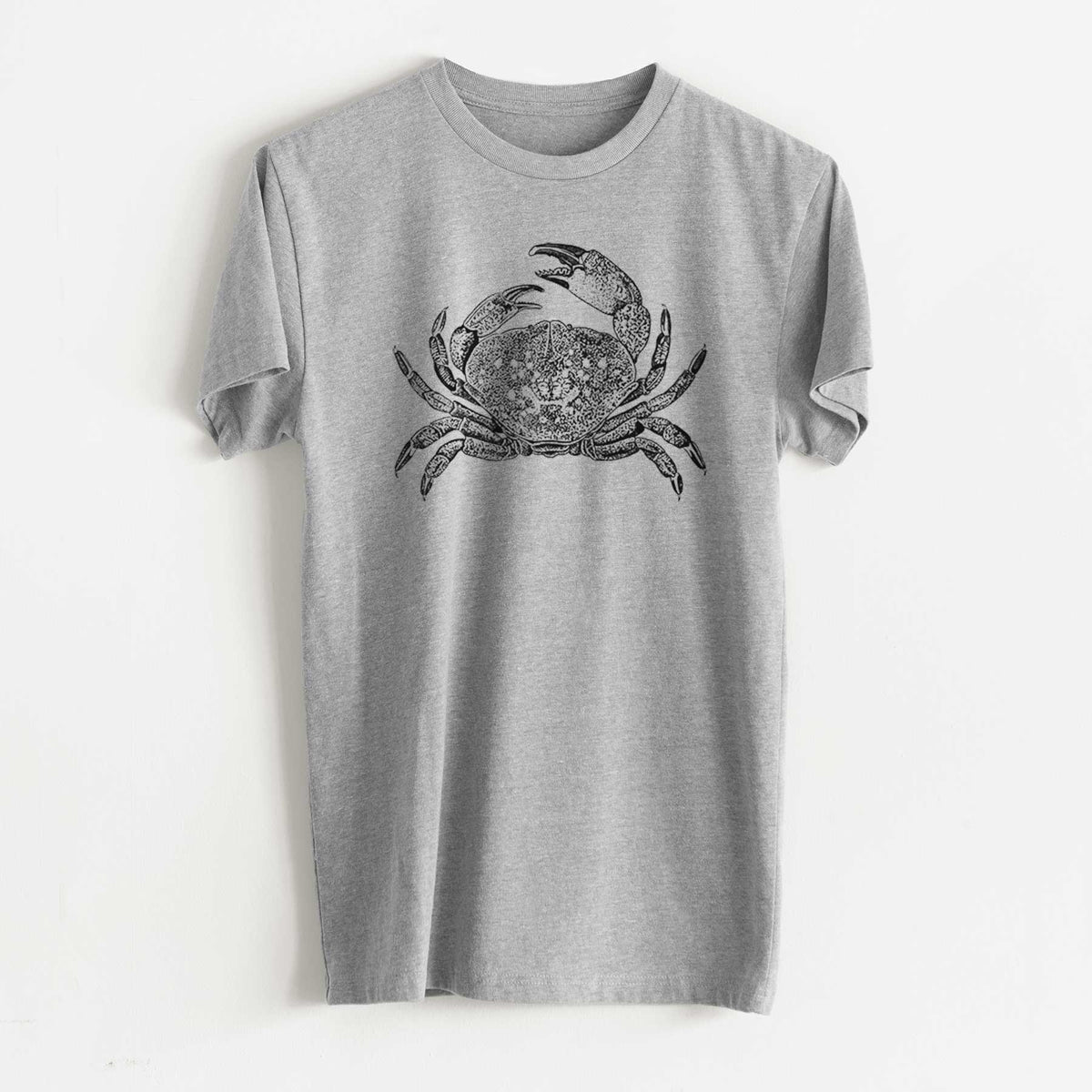 Dungeness Crab - Unisex Recycled Eco Tee  - CLOSEOUT - FINAL SALE
