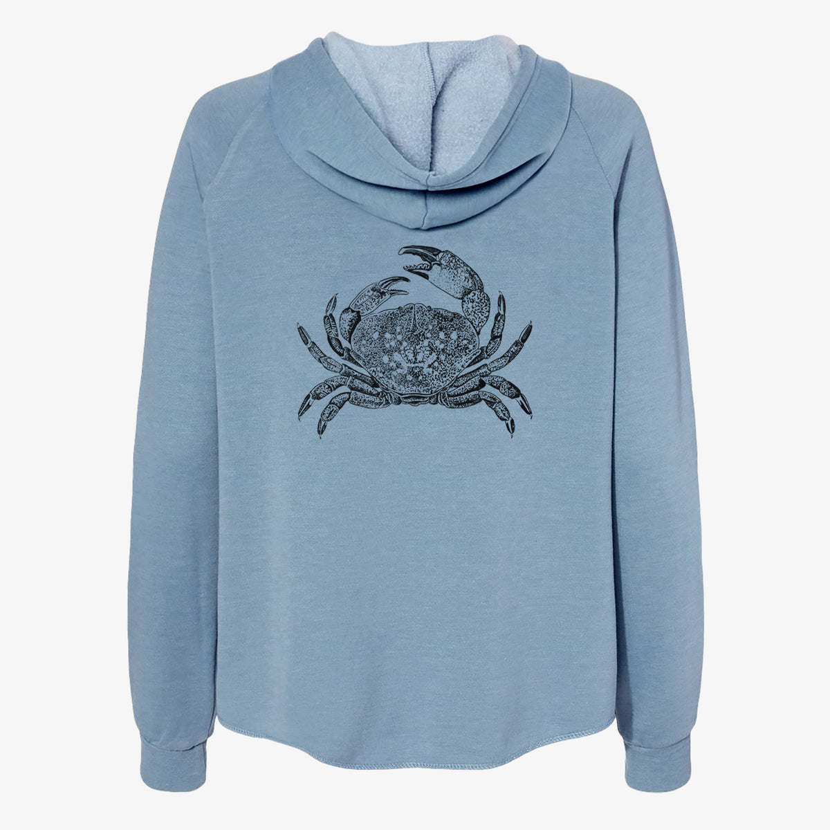 Dungeness Crab - Women&#39;s Cali Wave Zip-Up Sweatshirt
