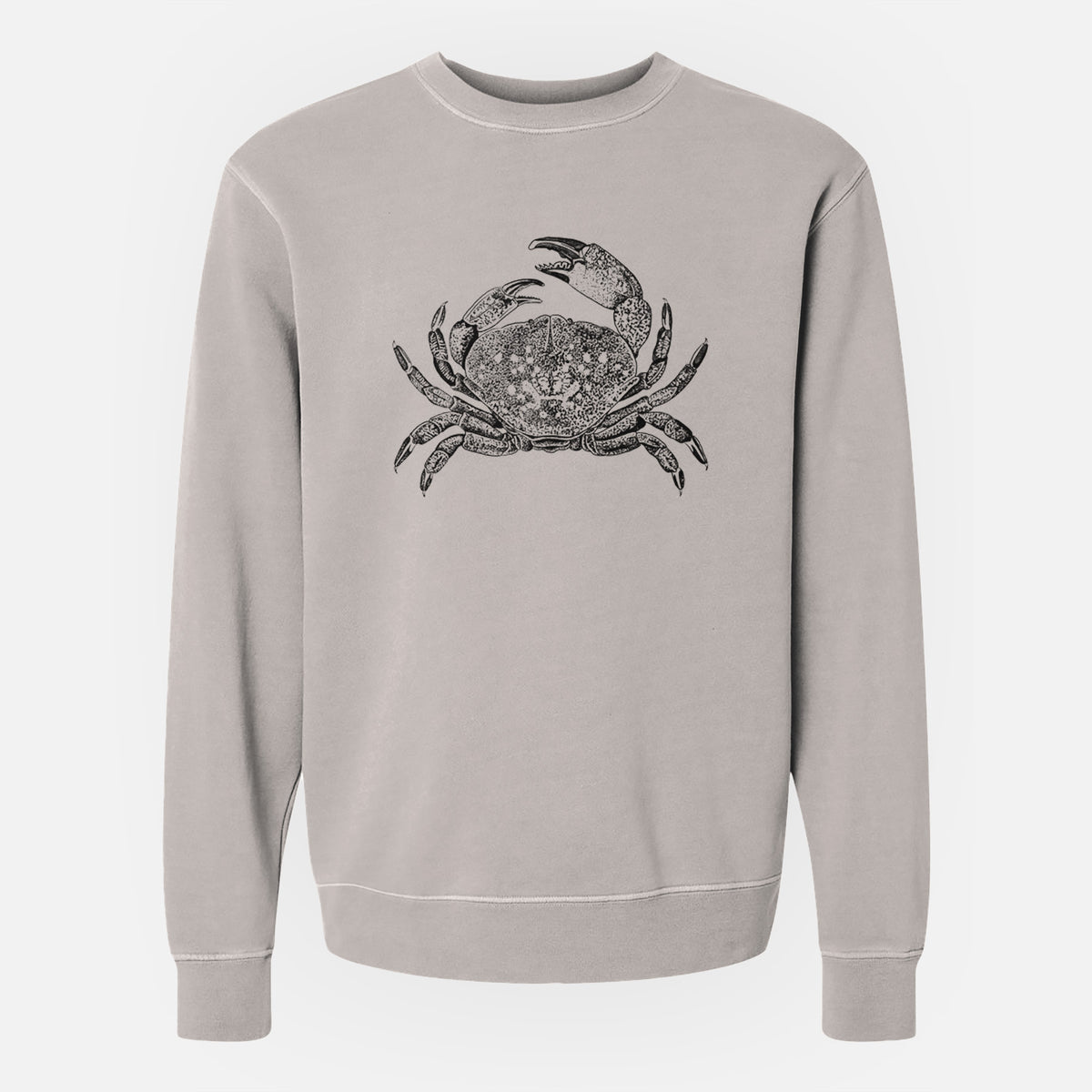 Dungeness Crab - Unisex Pigment Dyed Crew Sweatshirt