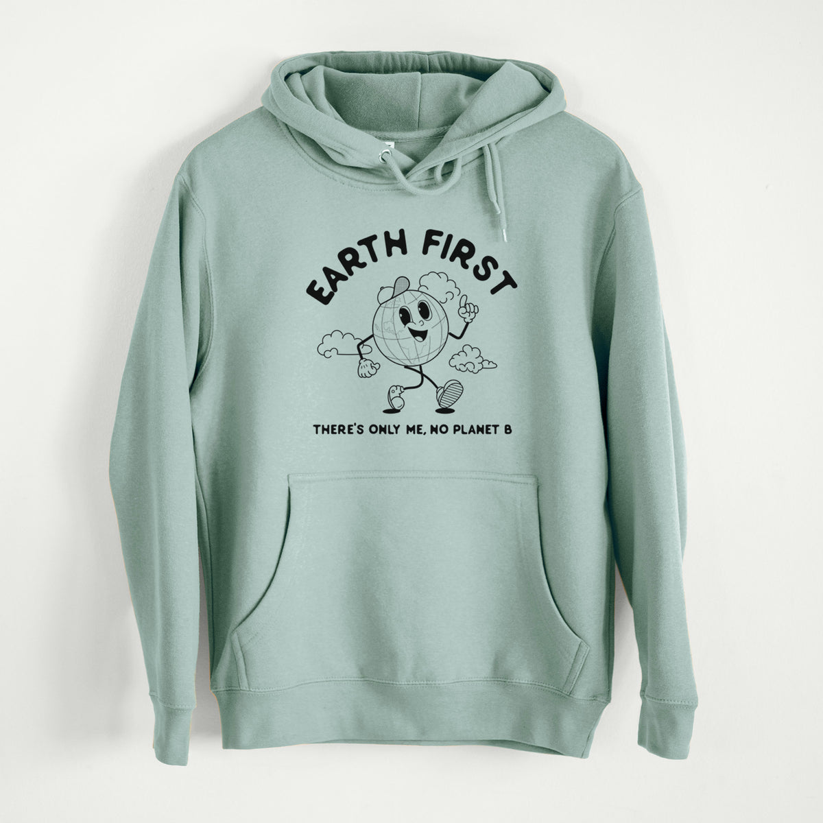 Earth First - There&#39;s Only Me, No Planet B  - Mid-Weight Unisex Premium Blend Hoodie