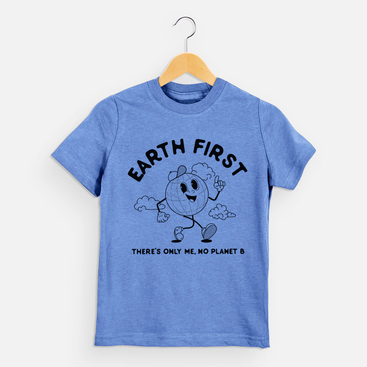 Earth First - There&#39;s Only Me, No Planet B - Kids Shirt