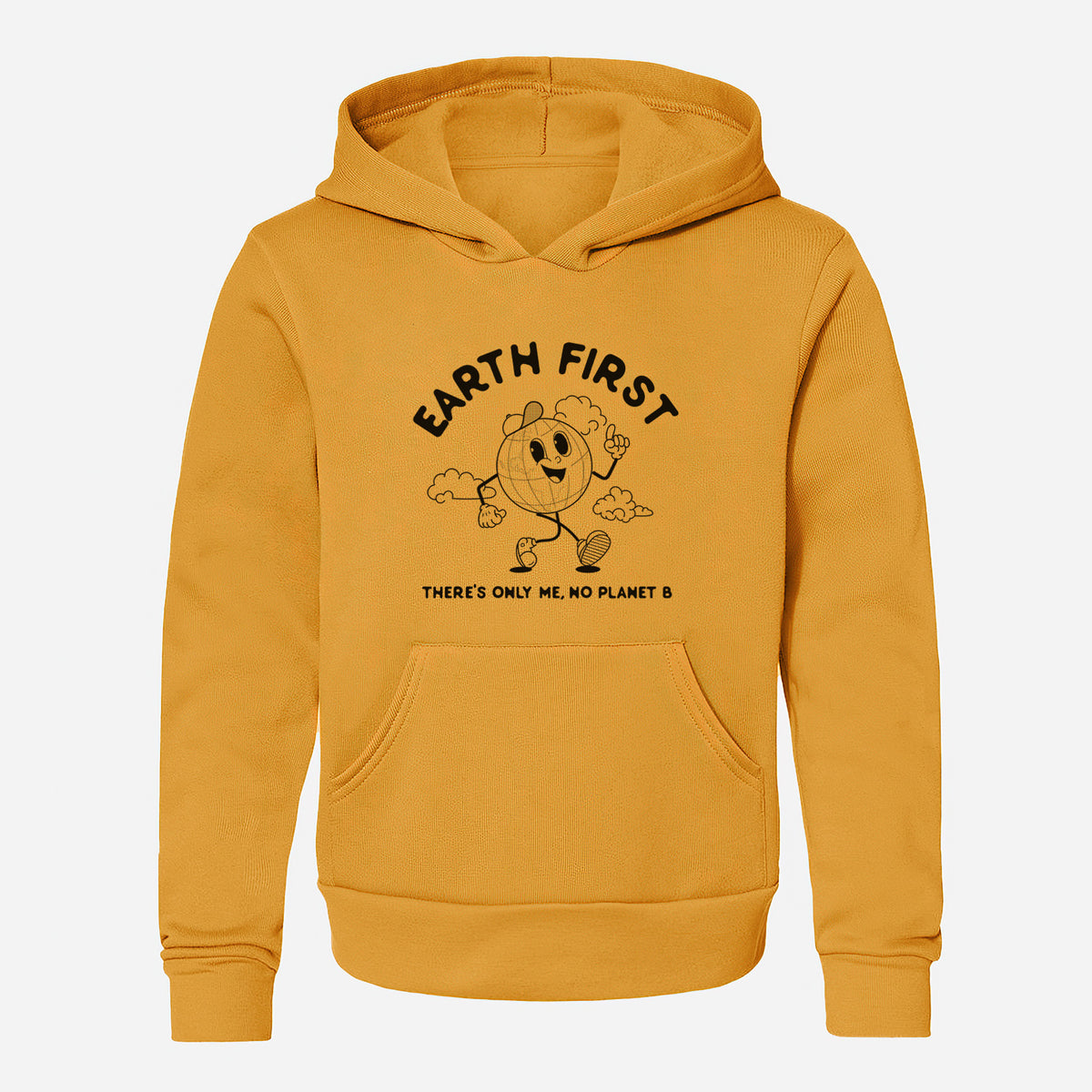 Earth First - There&#39;s Only Me, No Planet B - Youth Hoodie Sweatshirt