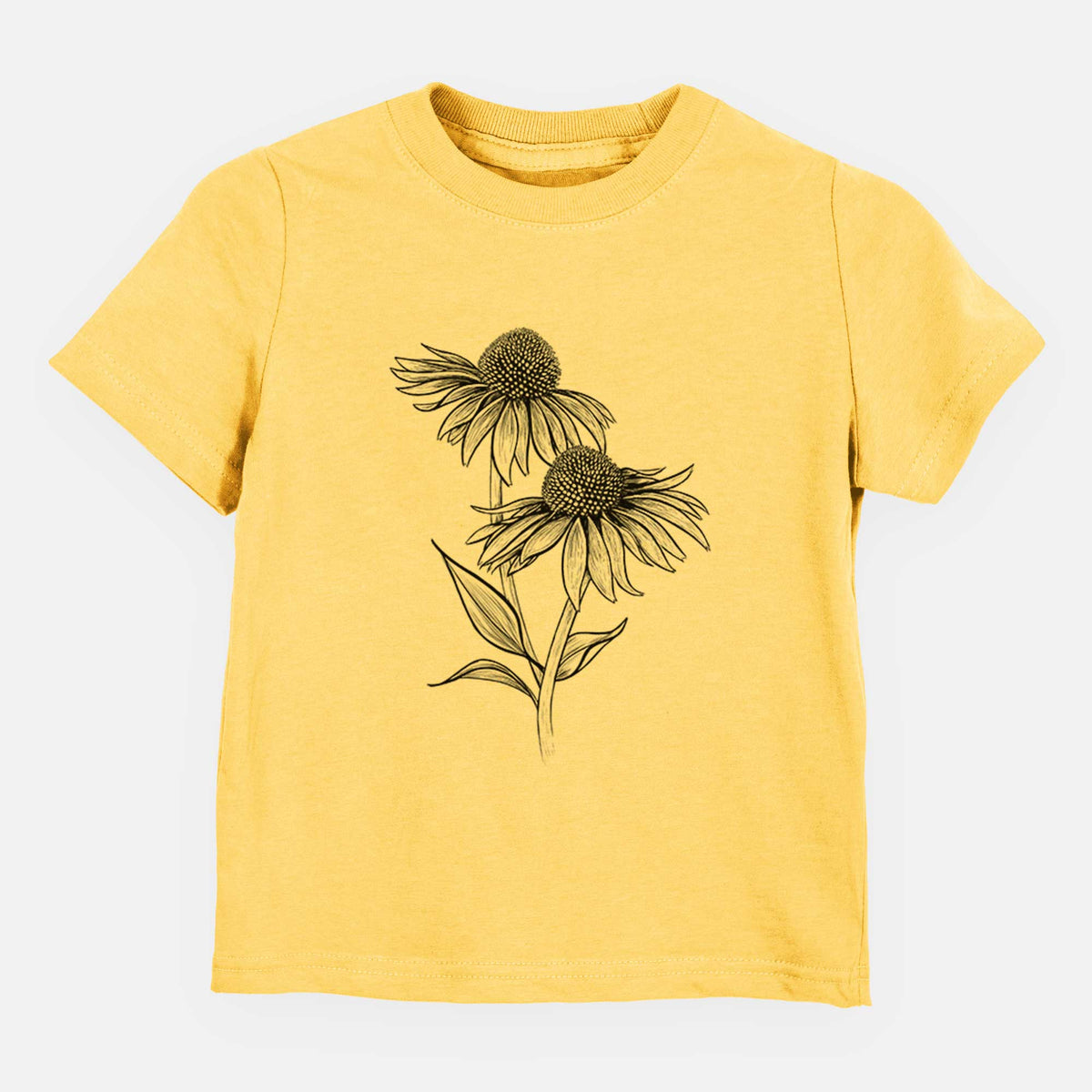 Coneflower - Echinacea purpurea - Kids Shirt