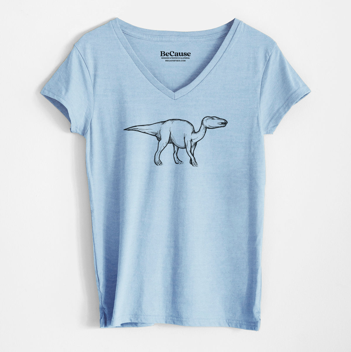 Edmontosaurus Annectens - Women&#39;s 100% Recycled V-neck