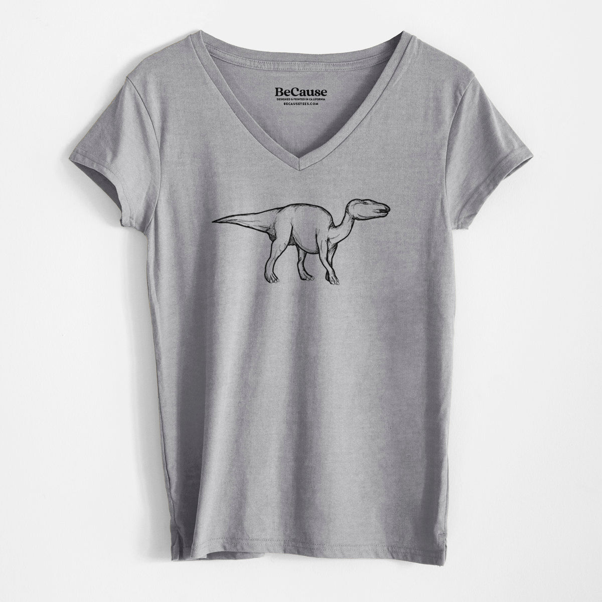 Edmontosaurus Annectens - Women&#39;s 100% Recycled V-neck