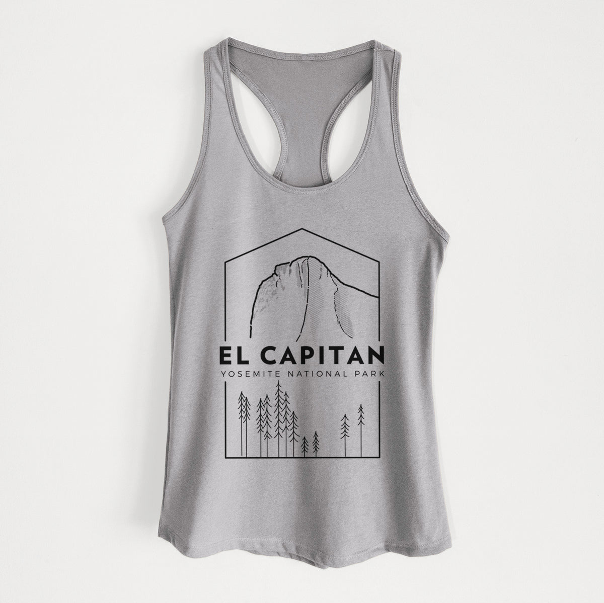 El Capitan - Yosemite National Park - Women&#39;s Racerback Tanktop