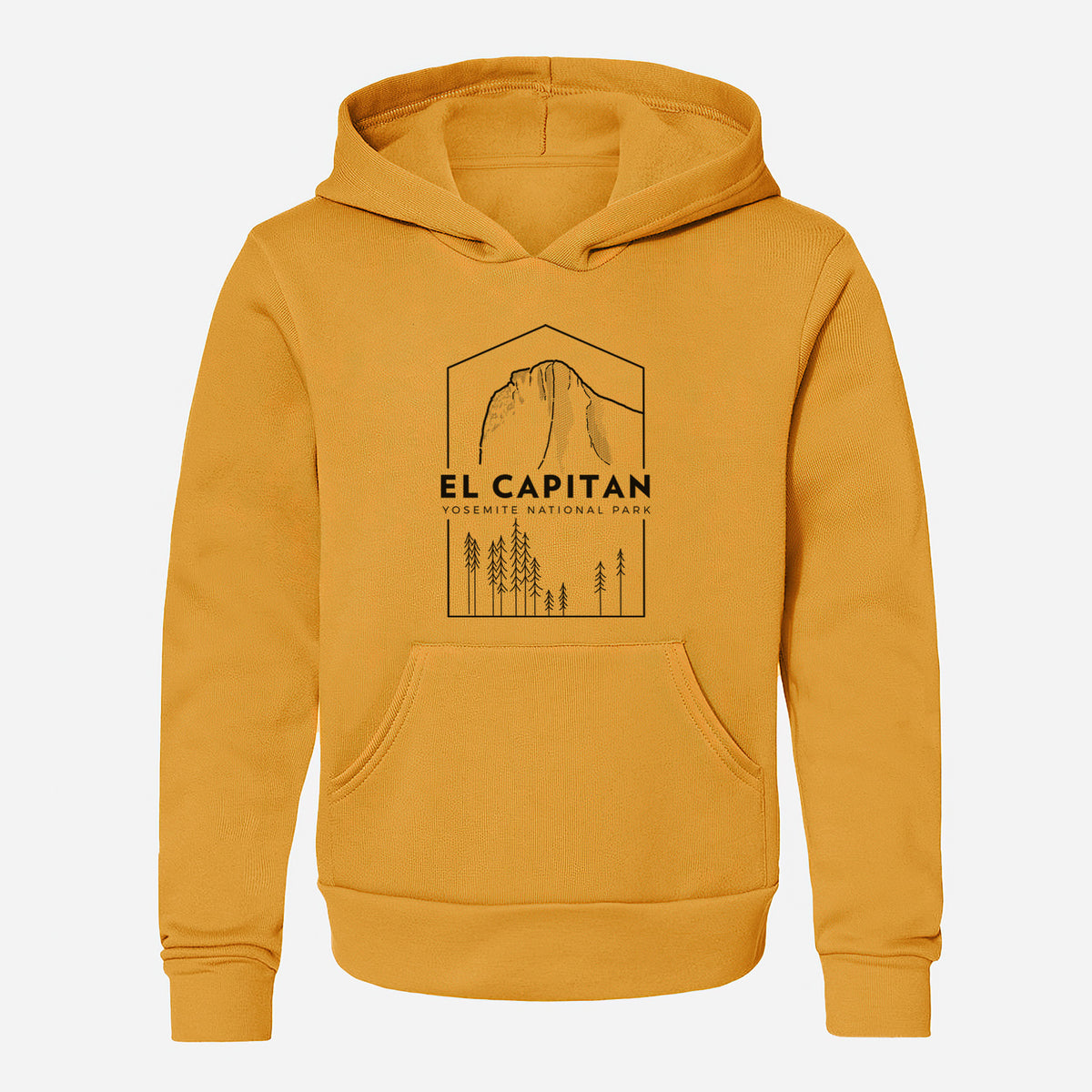 El Capitan - Yosemite National Park - Youth Hoodie Sweatshirt