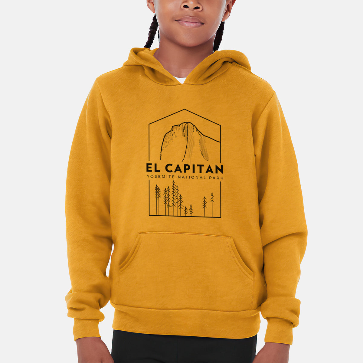 El Capitan - Yosemite National Park - Youth Hoodie Sweatshirt