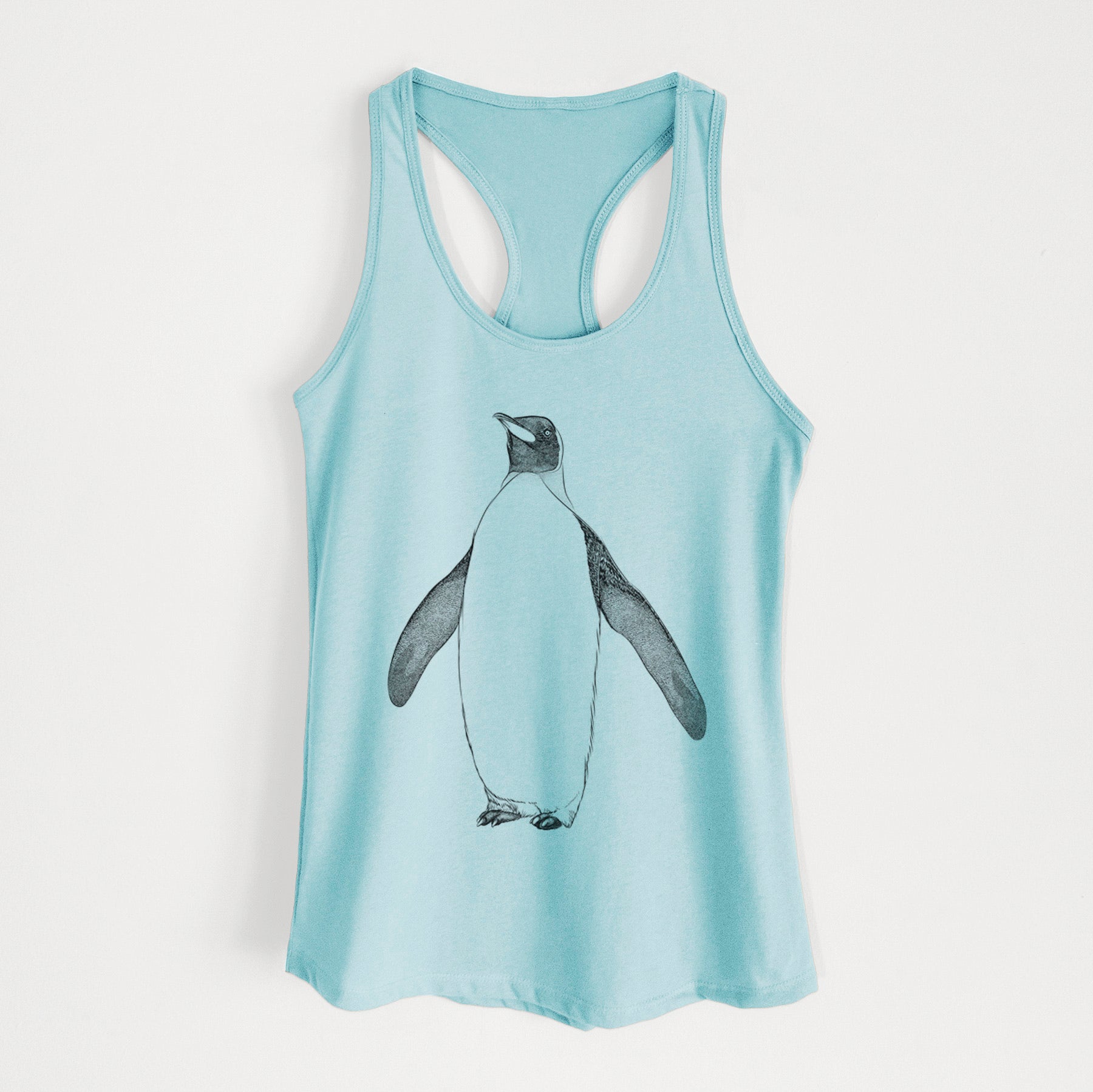 Emperor Penguin - Aptenodytes forsteri - Women's Racerback Tanktop