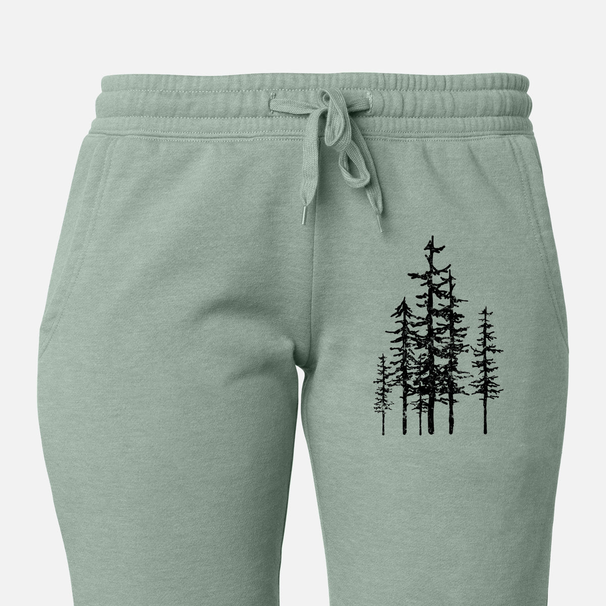 Evergreen Trees - Women&#39;s Cali Wave Jogger Sweatpants