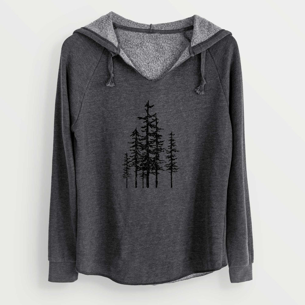 Evergreen Trees - Cali Wave Hooded Sweatshirt