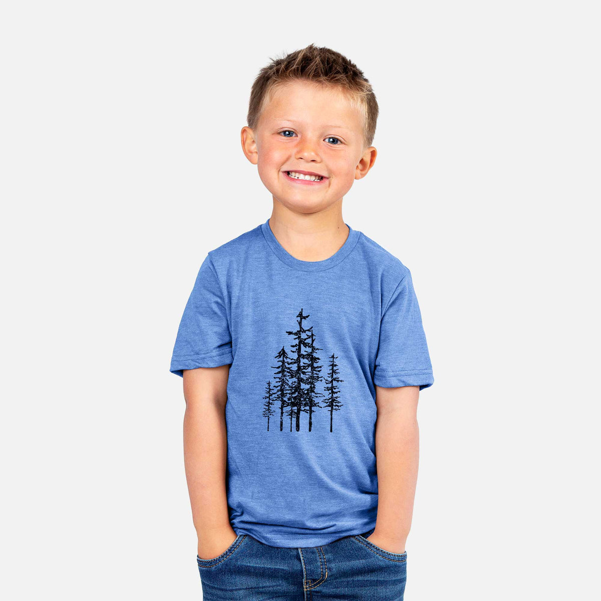 Evergreen Trees - Kids Shirt