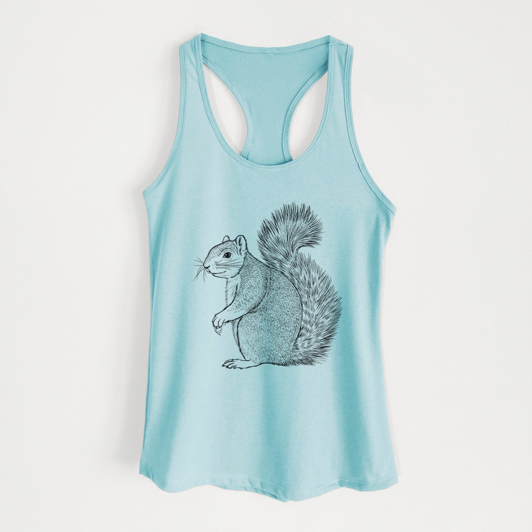 Eastern Fox Squirrel - Sciurus niger - Women's Racerback Tanktop