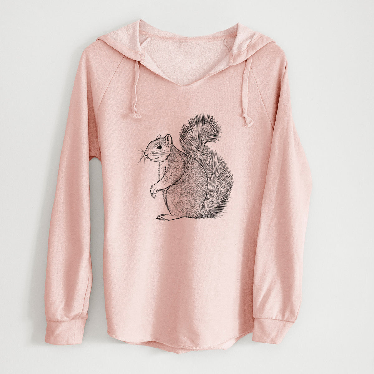 Eastern Fox Squirrel - Sciurus niger - Cali Wave Hooded Sweatshirt