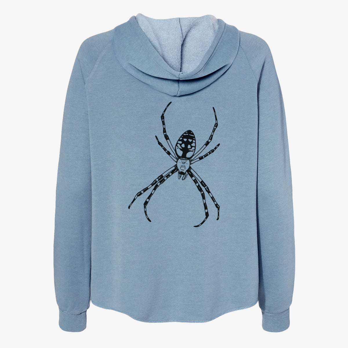 Argiope aurantia - Yellow Garden Spider - Women&#39;s Cali Wave Zip-Up Sweatshirt