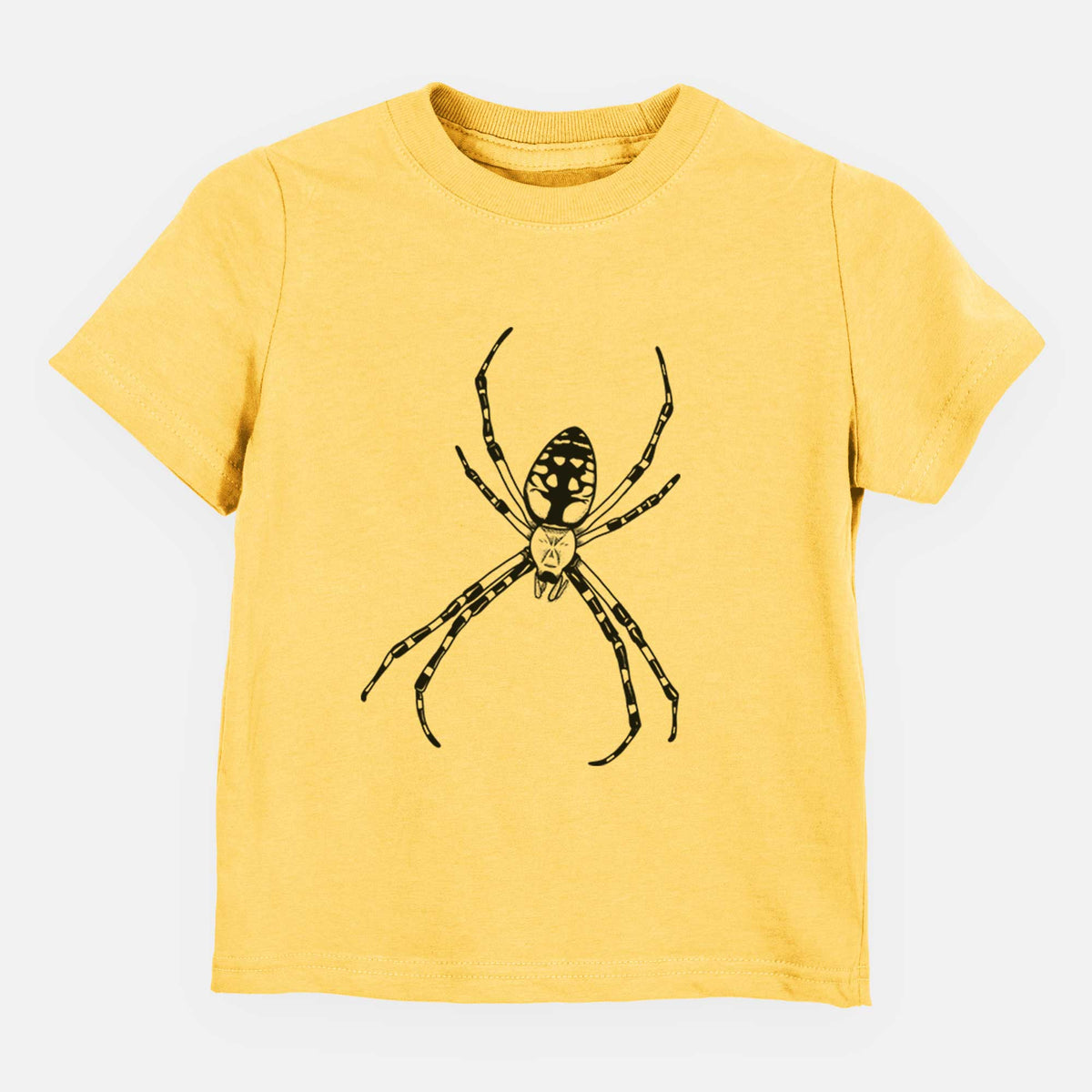 Argiope aurantia - Yellow Garden Spider - Kids Shirt