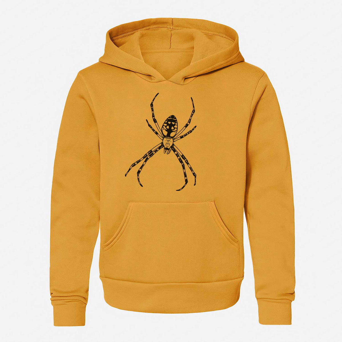 Argiope aurantia - Yellow Garden Spider - Youth Hoodie Sweatshirt