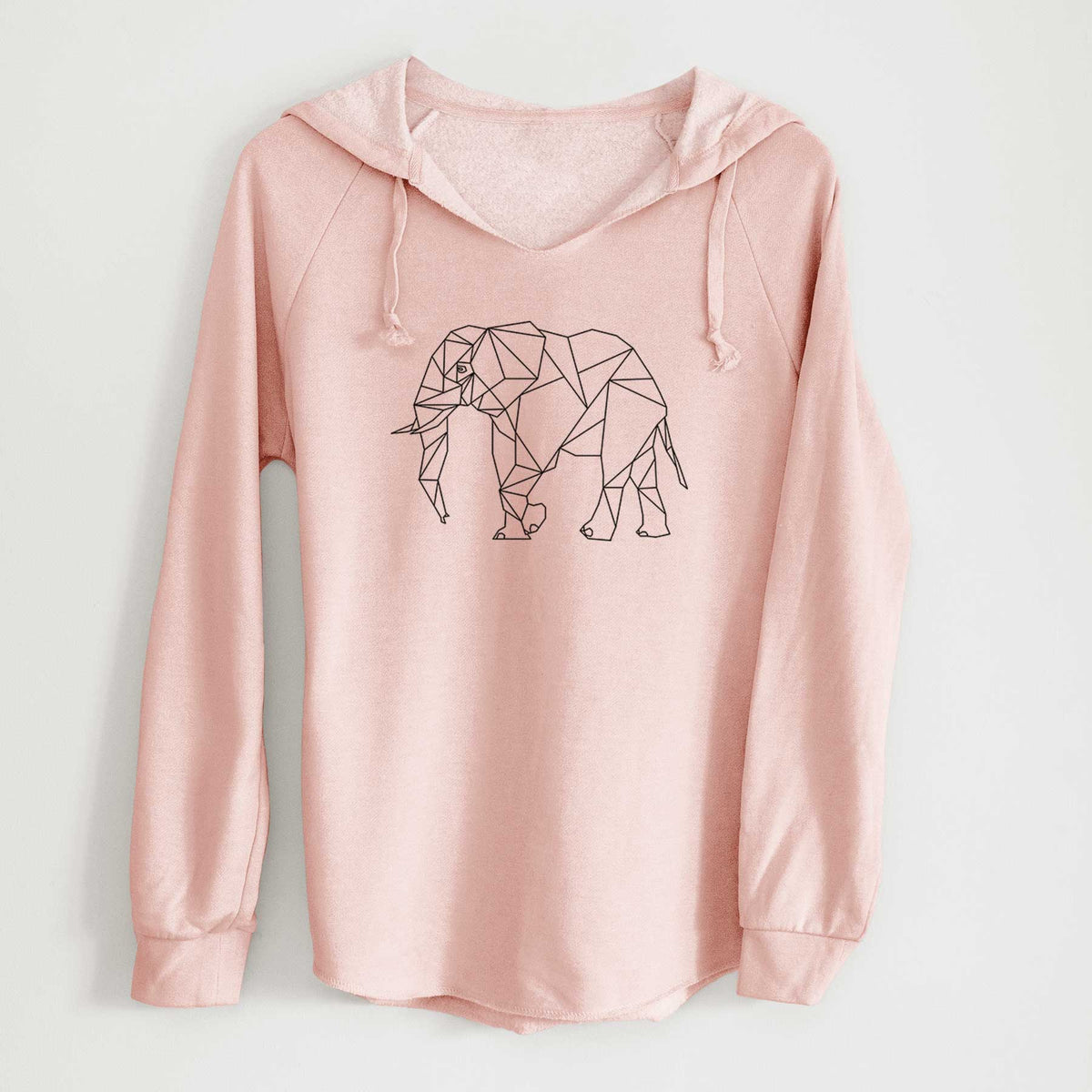 Geometric Elephant - Cali Wave Hooded Sweatshirt