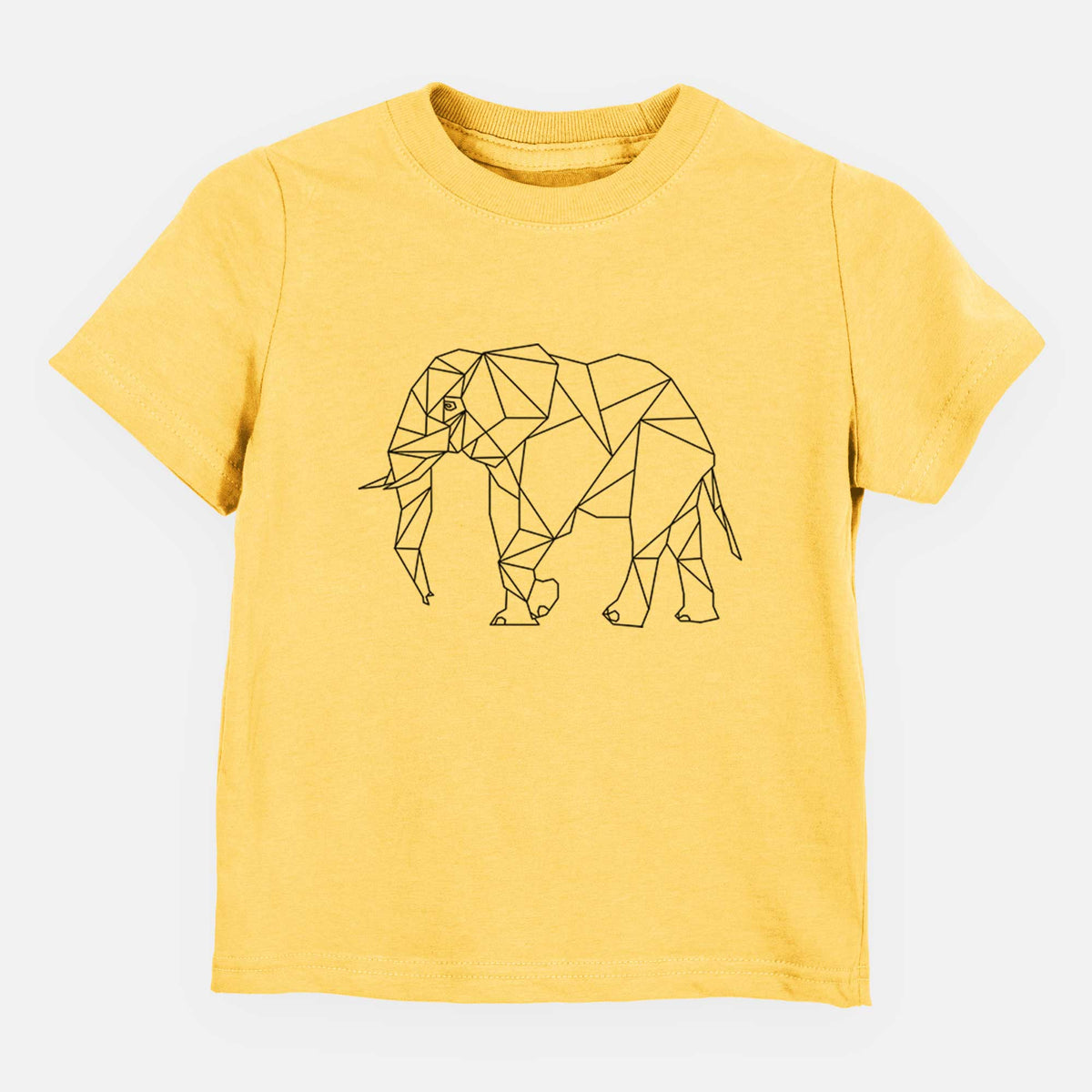 Geometric Elephant - Kids Shirt