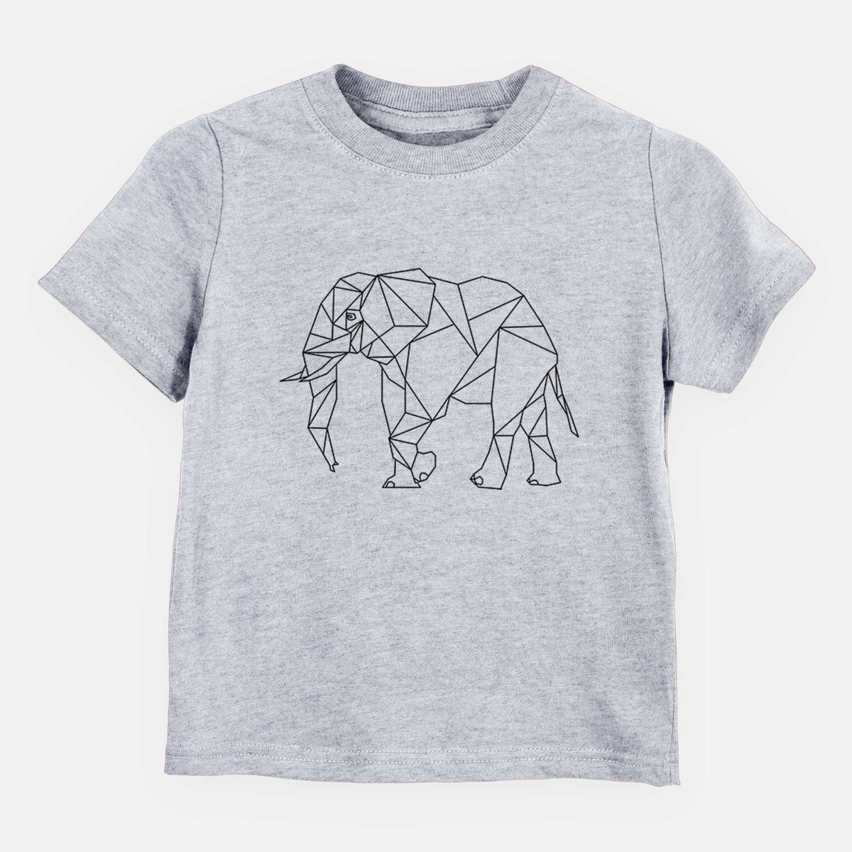 Geometric Elephant - Kids Shirt