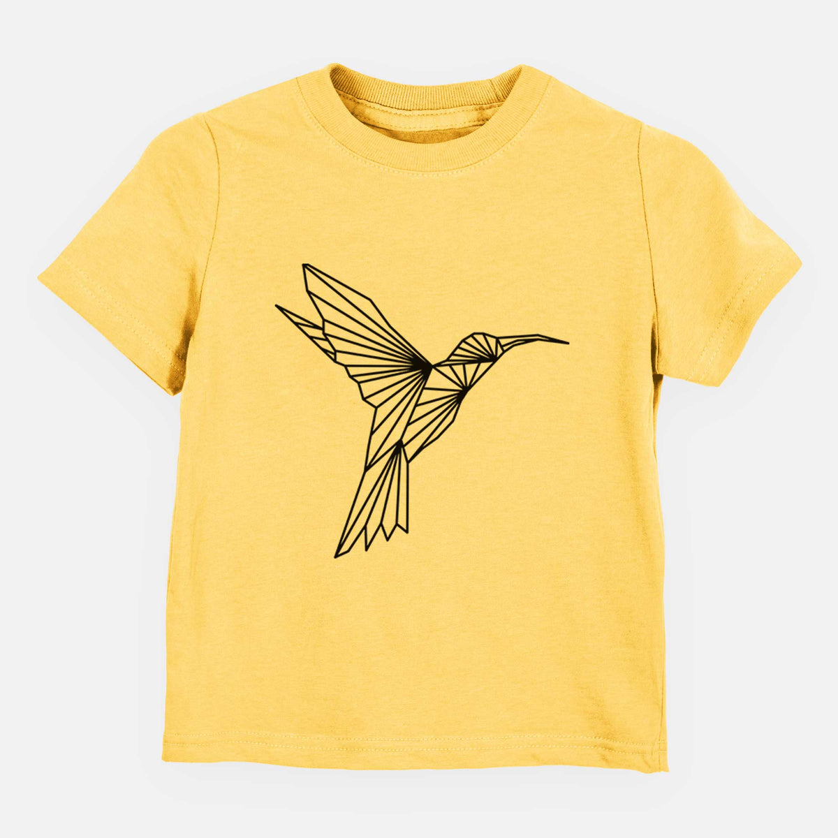 Geometric Hummingbird - Kids Shirt