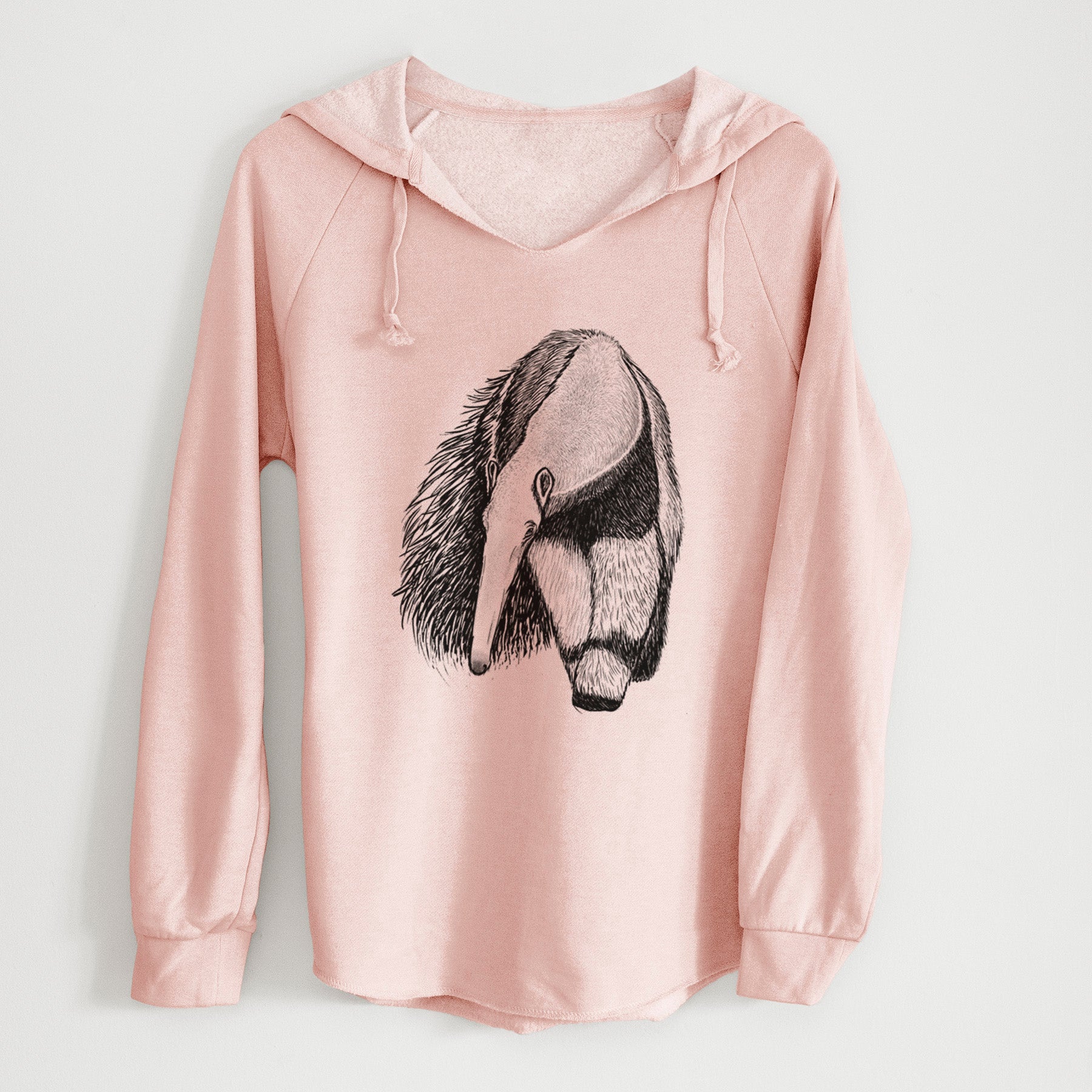 Giant Anteater - Myrmecophaga tridactyla - Cali Wave Hooded Sweatshirt