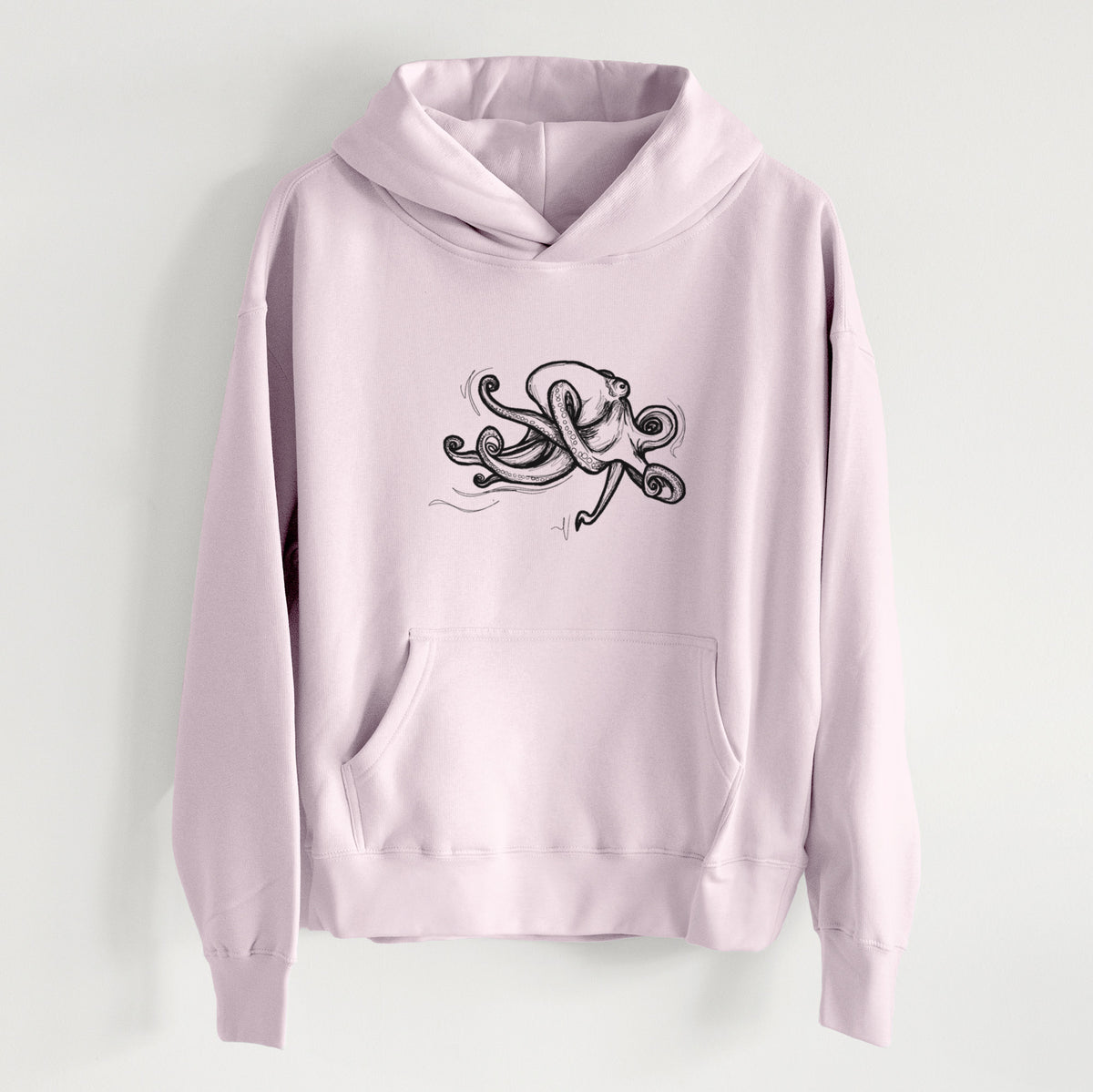 Giant Pacific Octopus - Women&#39;s Heavyweight Relaxed Hoodie