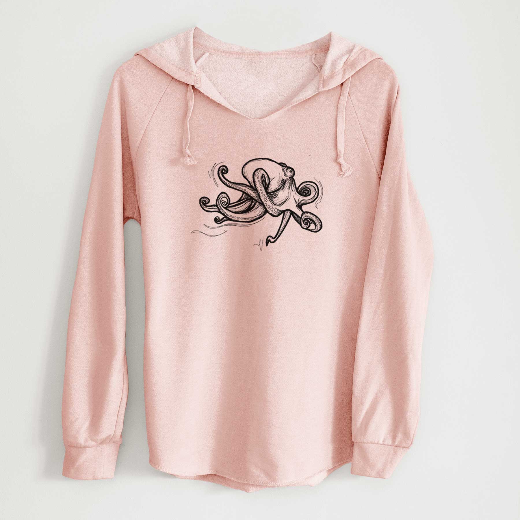 Giant Pacific Octopus - Cali Wave Hooded Sweatshirt