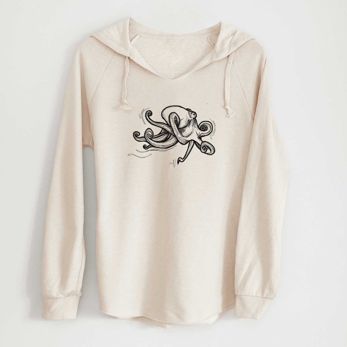 Giant Pacific Octopus - Cali Wave Hooded Sweatshirt
