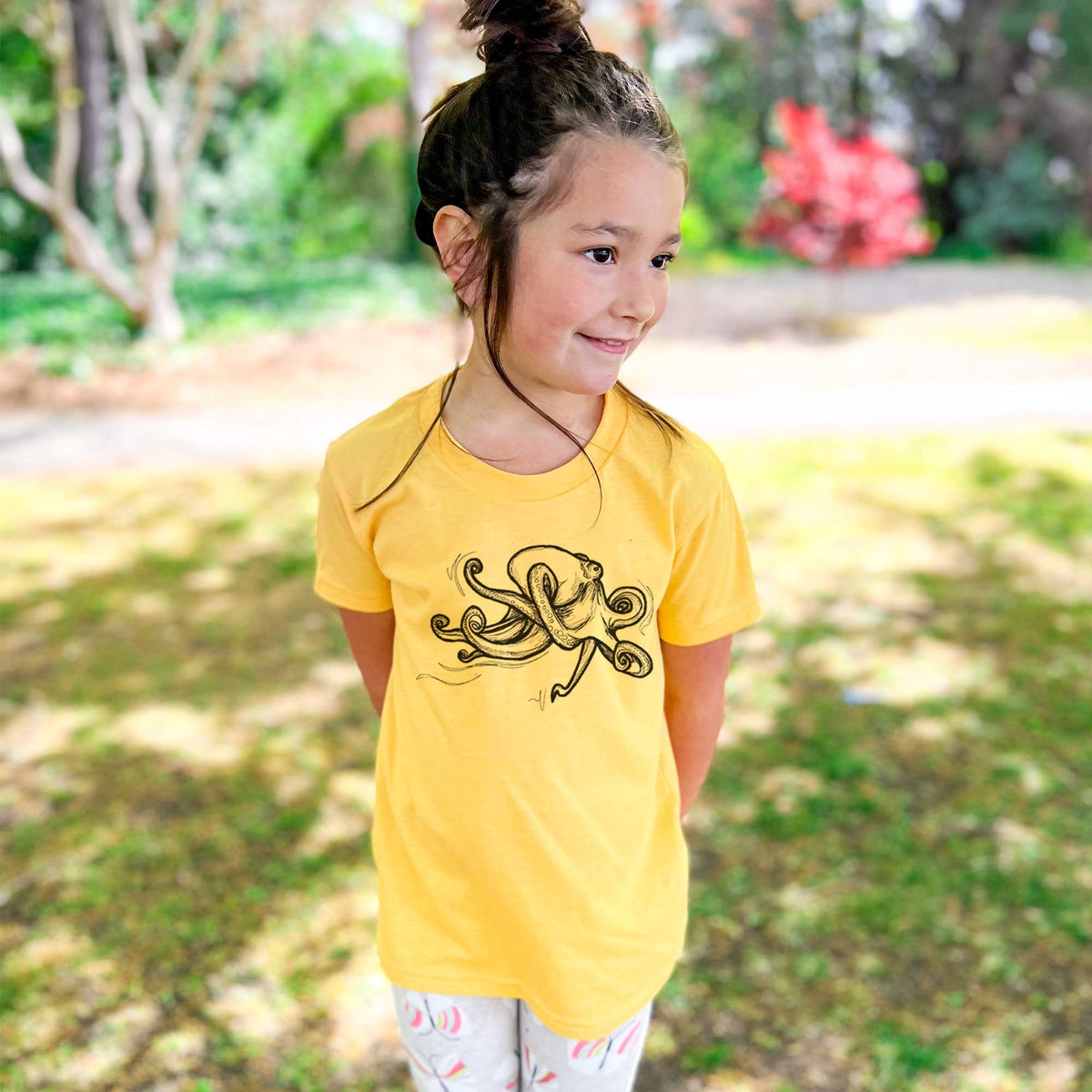 Giant Pacific Octopus - Kids Shirt