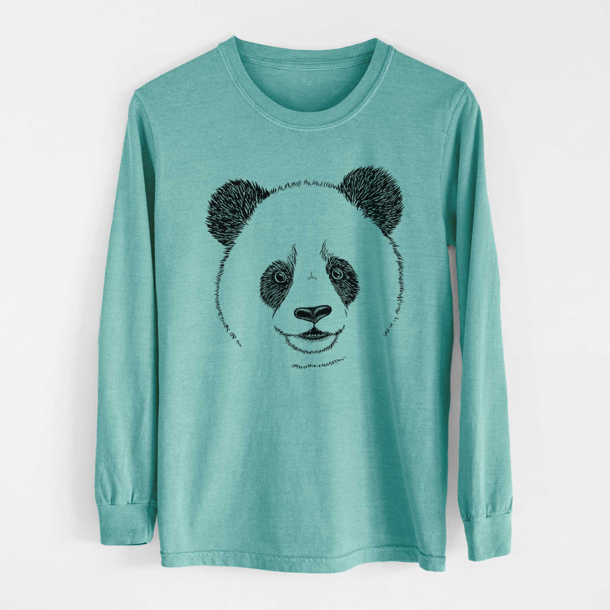 Giant Panda - Heavyweight 100% Cotton Long Sleeve